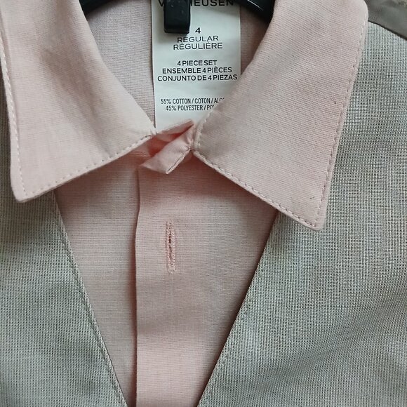 Boys Van Heusen 4 pc Suit - Picture 5 of 7